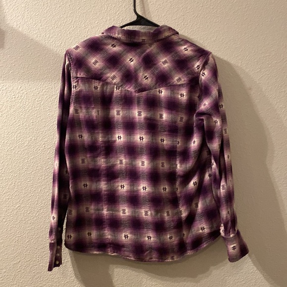 Bit & Bridle western snap button down shirt size medium - Picture 5 of 5